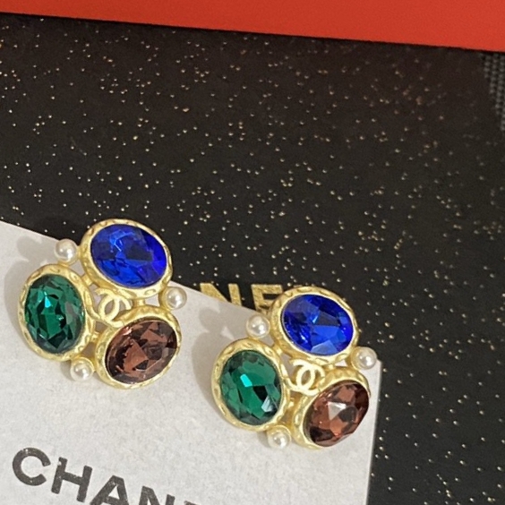 Ch*el earrings